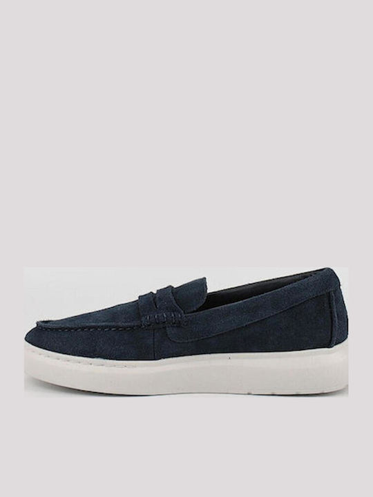 Men's Suede Loafers Blue