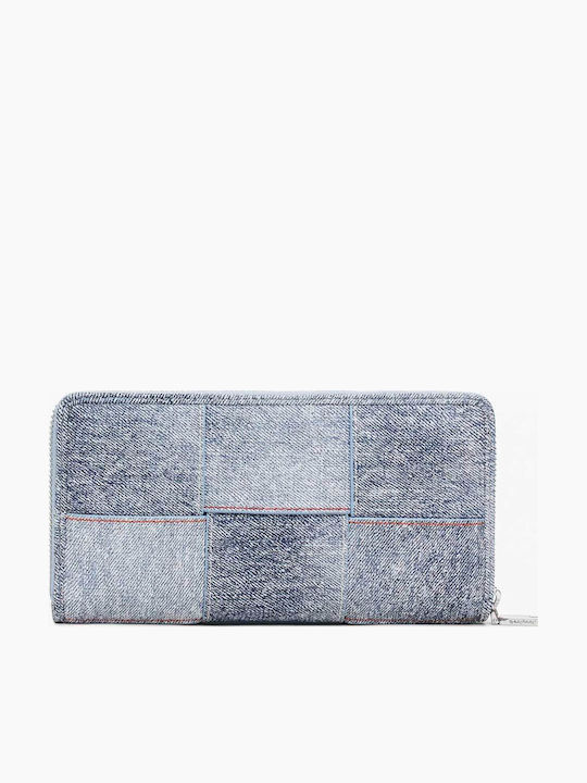 Large Women's Wallet Classic Blue