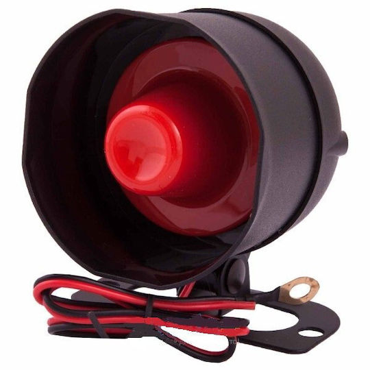 Sirena Simplă 6 Tonuri Alimentată de 12v