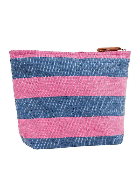 Damen Necessaire Fuchsia / Blue 19cm