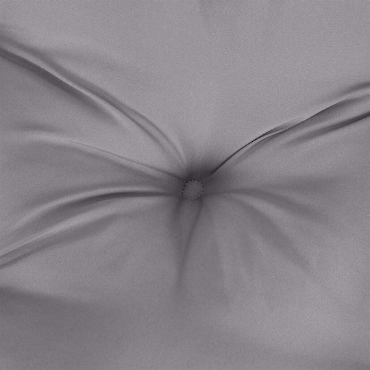 vidaXL Pernă Waterproof Pentru Bancă De Grădină Gri 50x180cm