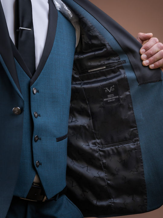 Men's Winter Suit Petrol (Item J062)