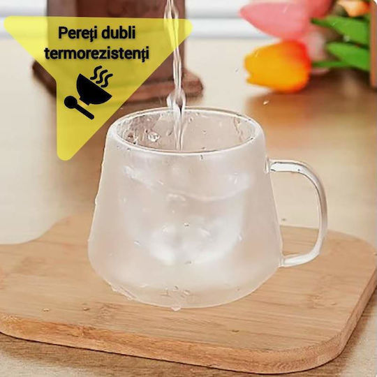 Becher Glas Transparent 200ml 2Stück