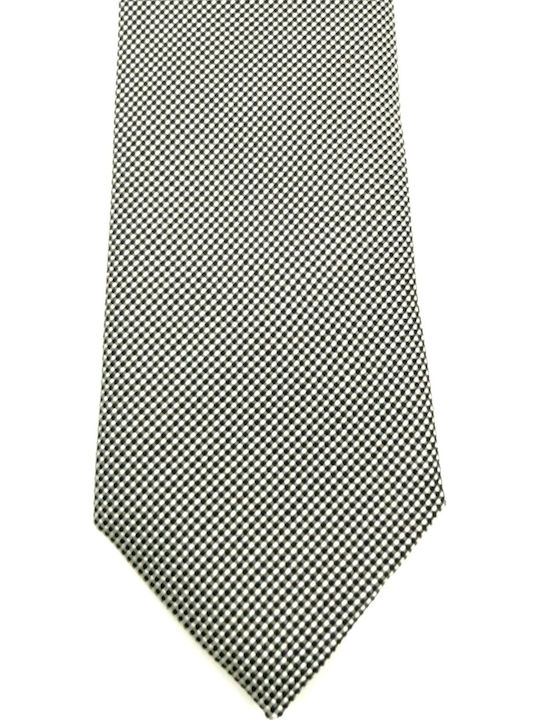 Legend Accessories Men's Tie Set Printed in Silver Color