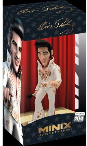 Minix Музика - Elvis Presley (бял) #104 Фигура 12см