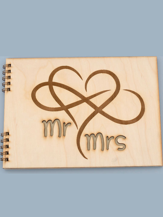 Hochzeitswunschbuch Unendliche Liebe Herr & Frau