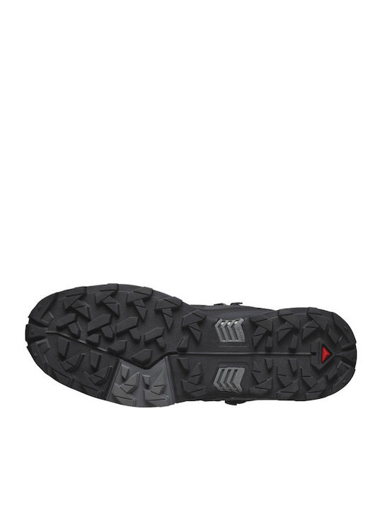 Salomon X Ultra 5 Mid Men's Waterproof Hiking Boots with Gore-Tex Membrane Black
