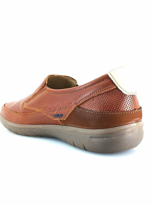 Δερμάτινα Ανδρικά Slip-On Ταμπά