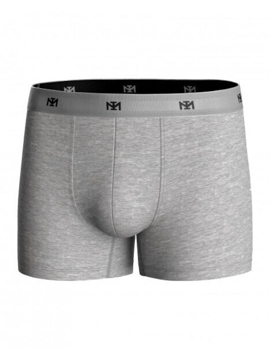 Ανδρικά Μποξεράκια Gray, Black 2Pack