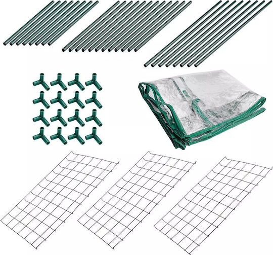 Greenhouse 46 X 24 X 80 Cm PVC Film Metal Structure