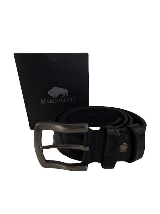 Classic Men's Leather Belt Dac Shop Black Darth Vader