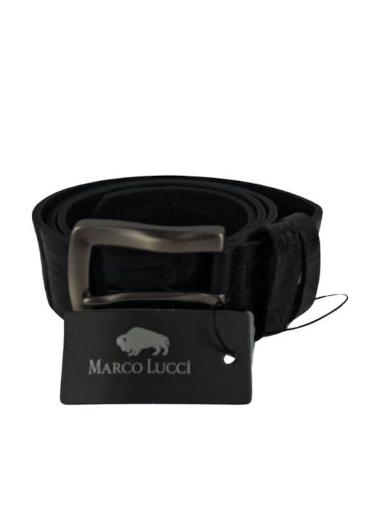 Classic Men's Leather Belt Dac Shop Black Darth Vader