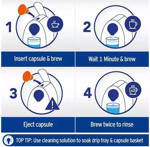 Nespresso Cleaning Capsules Getcoffee – 5 Pieces Gtcl-nsp05