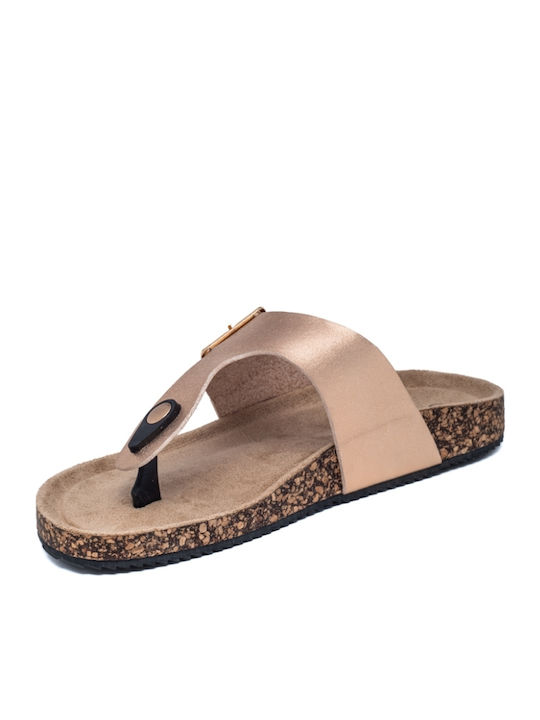 Women's Flat Sandals in Pink Color