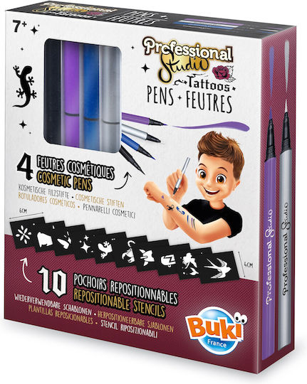 Buki Stift für Kinder Tattoos