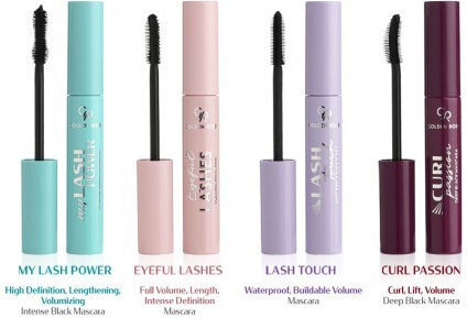 Golden Rose Lash Touch Wasserdichte Schwarze Wimperntuschen 9ml