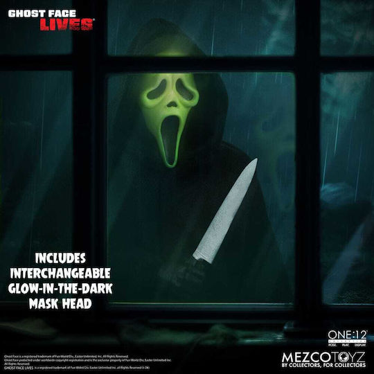 Mezco Toys Scream Екшън фигура височина 16бр в мащаб 1:12