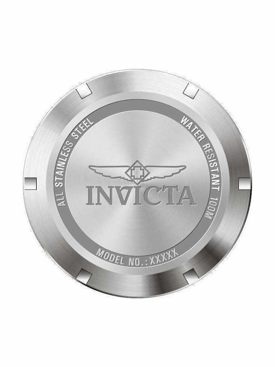 Invicta Ρολόι Μπαταρίας με Μεταλλικό Μπρασελέ Invicta Ρολόι Μπαταρίας με Μεταλλικό Μπρασελέ