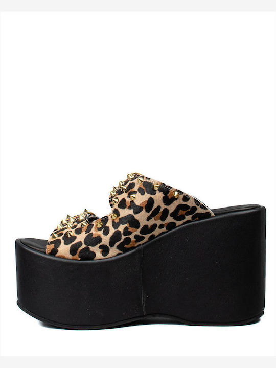 Platforme dama în Tip Slip On Maro