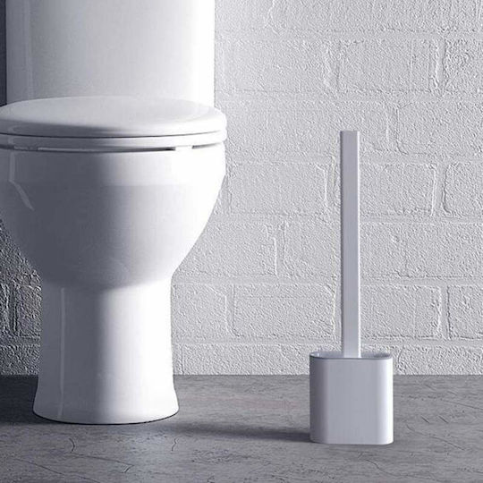 Kunststoff Badezimmer Toilettenbürste Weiß