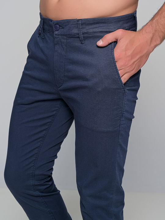 Culton Trousers Chino Navy Blue