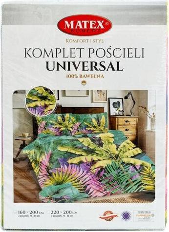 Matex Set Huse Pentru Pilote 100% Bumbac 220x200cm Superdublu Cu 2 Fețe De Pernă Multicolore