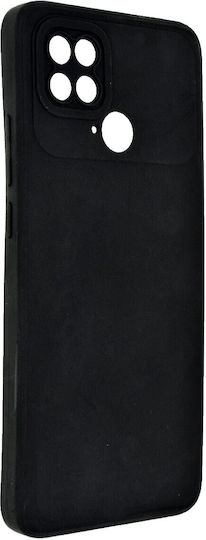 Ancus Back Cover Silicon / Plastic Negru (Poco C40)