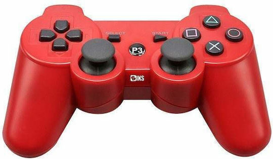 Ασύρματο Gamepad για PS3 Κόκκινο