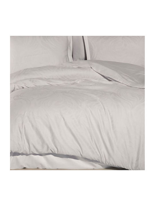 Clasy Home Set Husă de Pilotă Dublă cu 4 Fețe de Pernă & 1 Cearsaf 200x220 Cream Tarva