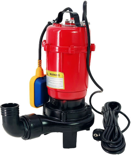 Pompa submersibilă pentru apă murdară cu cuțit de tocare, plutitor, Ddt Professional Wqcd 3000 W, max 18 m³/h