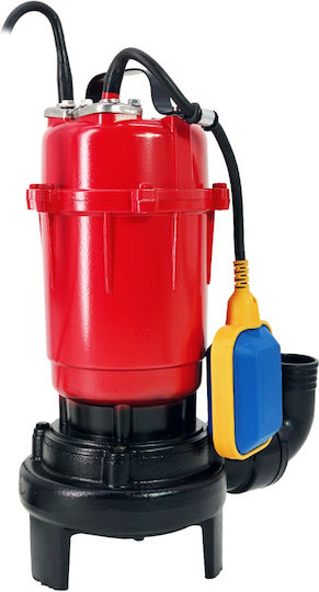 Pompa submersibilă pentru apă murdară cu cuțit de tocare, plutitor, Ddt Professional Wqcd 3000 W, max 18 m³/h