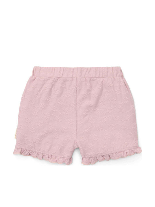 Șort/Salopetă Copii din Material Textil Lilac