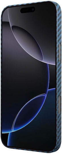 Nekit Задна корица Aramid Fiber 1мм Син (iPhone 16 Pro)
