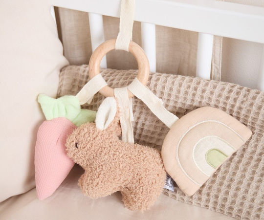 Bieco Pendant Toy for Crib and Stroller for 0++ Months