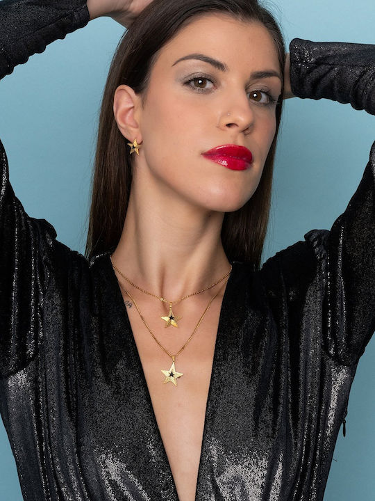 Σκουλαρικια Rising Star Magenta