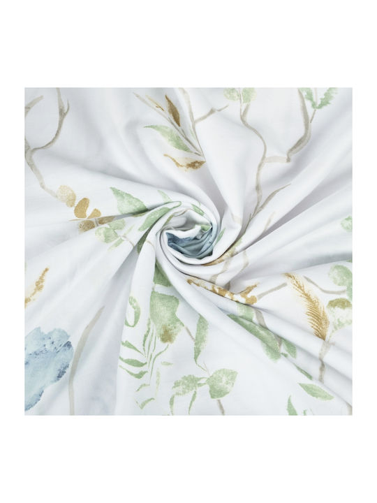 Matex Duvet Cover Set Cotton Single with Pillowcase 140x200 Blue