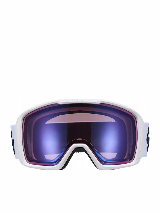 Sweet Protection Μάσκα Σκι & Snowboard Ενηλίκων Λευκή με Φακό σε Διάφανο Χρώμα