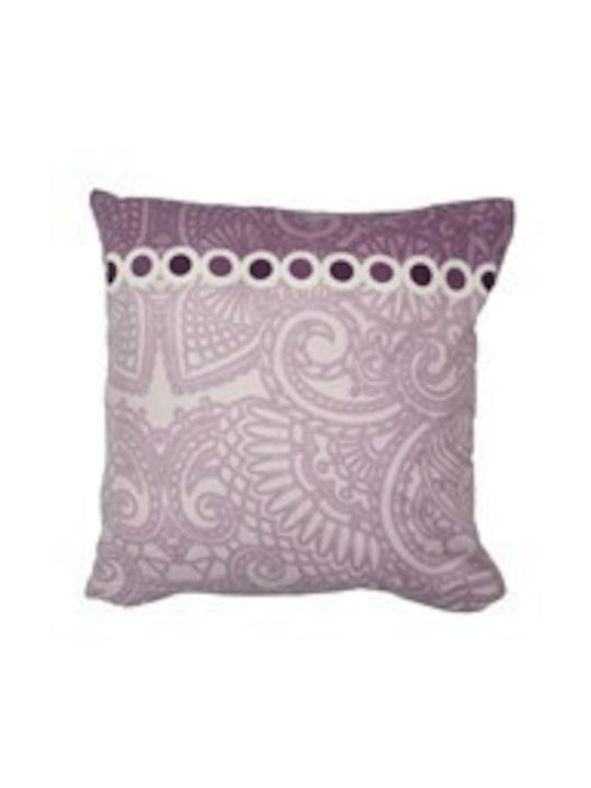 Matex Decorative Pillow Case from 100% Cotton Multicolour 40x40cm