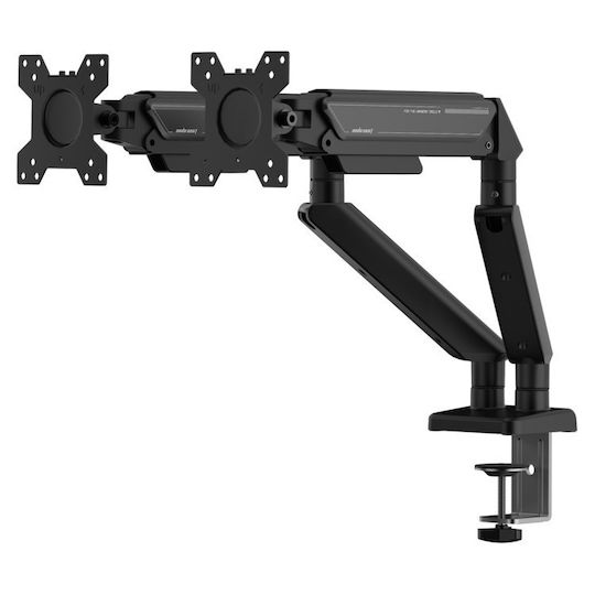 Anda Seat Βάση Γραφείου για 2 Οθόνες έως 32" με Βραχίονα (AD-W-A6D-2S-BB)