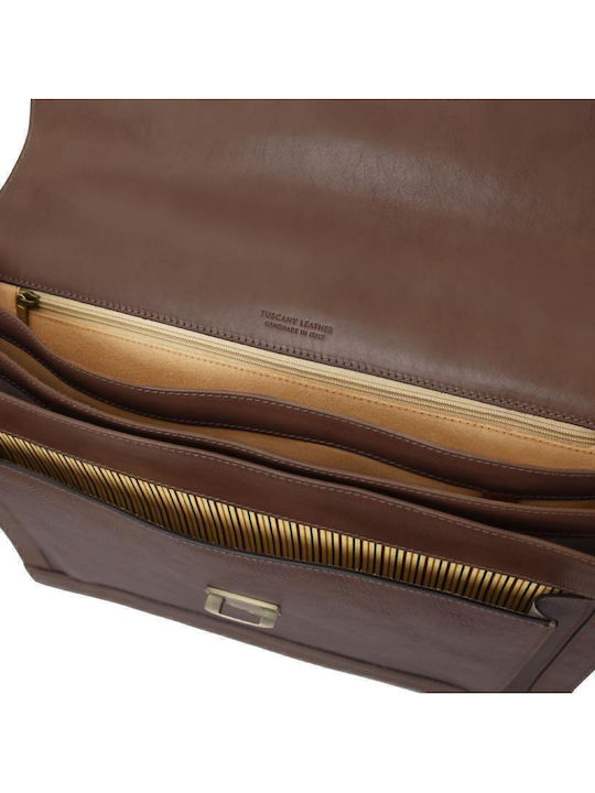 Leather Men's Briefcase Cremona