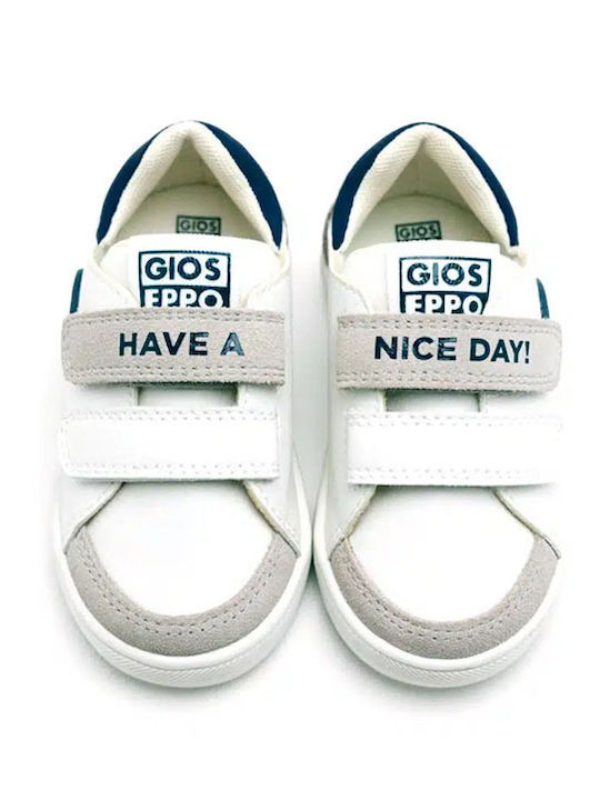 Kids Sneakers Anatomic with Scratch White