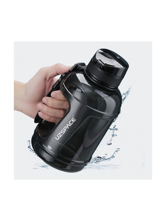 Uzspace Tritan Παγούρι 1700ml Μαύρο