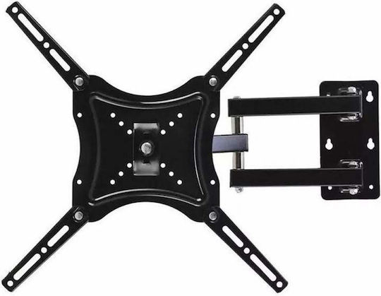 Wall TV Mount up to 55" and 50kg Black