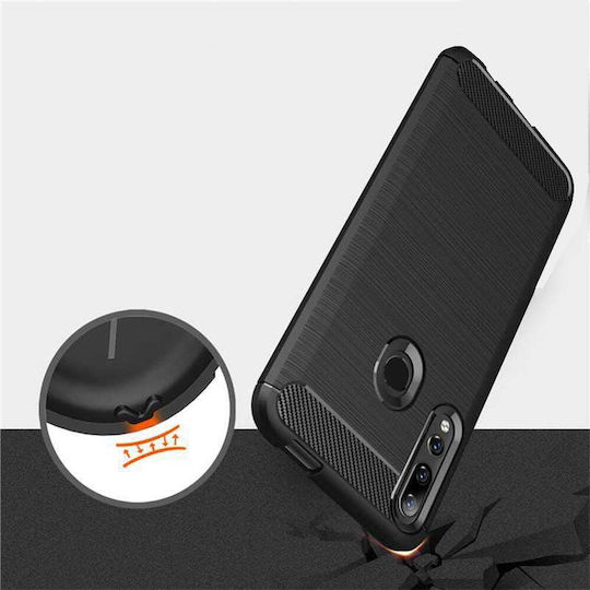 Sonique Carbon Brushed Silicone Case for Xiaomi 14t Pro Black