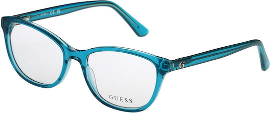 Guess Rame Ochelari Acetat Copii Turcoaz GU8270 090