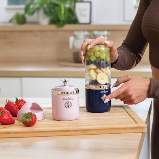 Rosmarino Blender with Plastic Jug 400 ml Blue