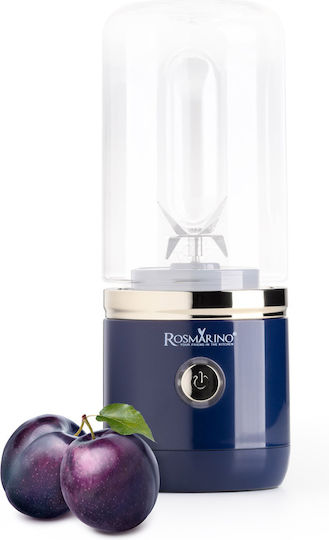 Rosmarino Blender with Plastic Jug 400 ml Blue
