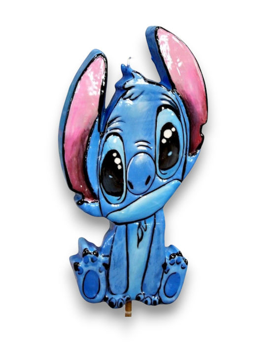 Gerakis Kinder Einteiliger Schlafanzug Winterlich Lila Stitch Spielzeugkerze