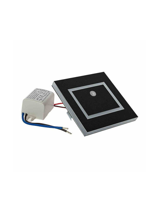 Eko Light Lumină De perete LED Negru