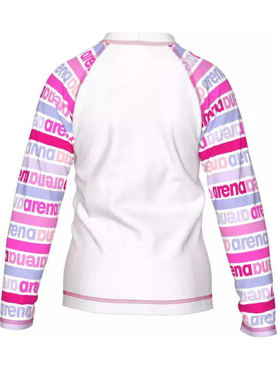 Arena Costum de baie pentru copii Bluză cu mânecă lungă Fuchsia